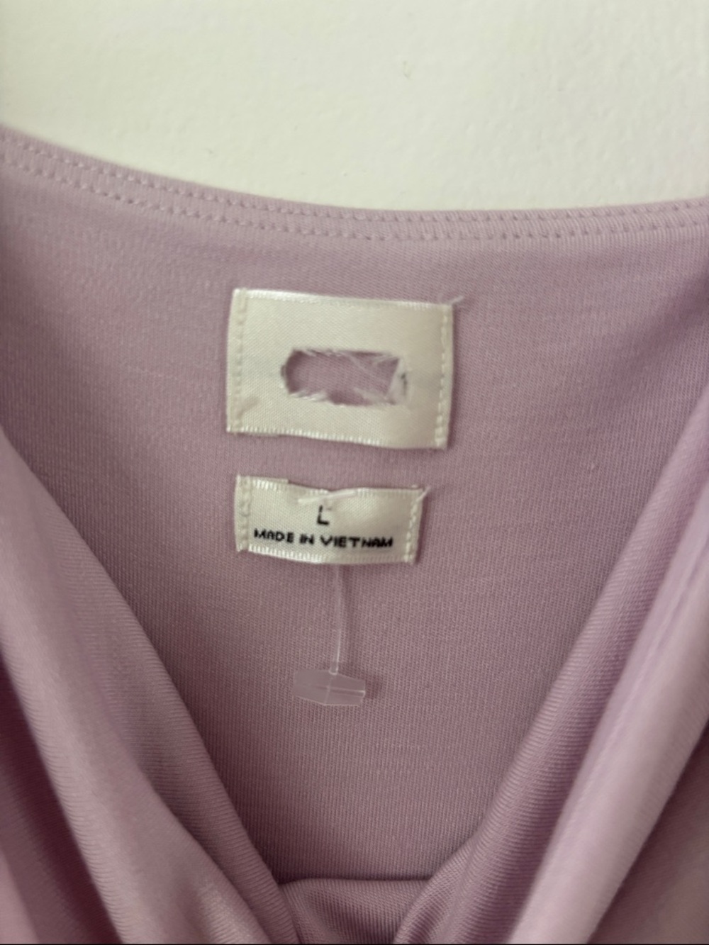 Aritzia Wilfred Lavender Lilac Saturn Midi Wrap Dress, NWOT - Picture 6 of 7